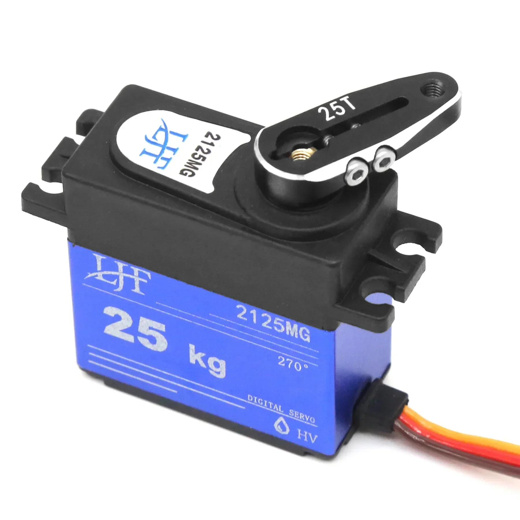 RS RC Metal 25T CNC RC Tooth Servo Steering Horn Arm Heightening for 1/8 1/10 RC Car Parts