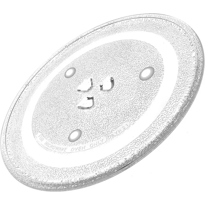 

AB43-Универсальная стеклянная вращающаяся тарелка для микроволновой печи 318 мм / 12,5 дюйма Замена стеклянной тарелки для микроволновой печи