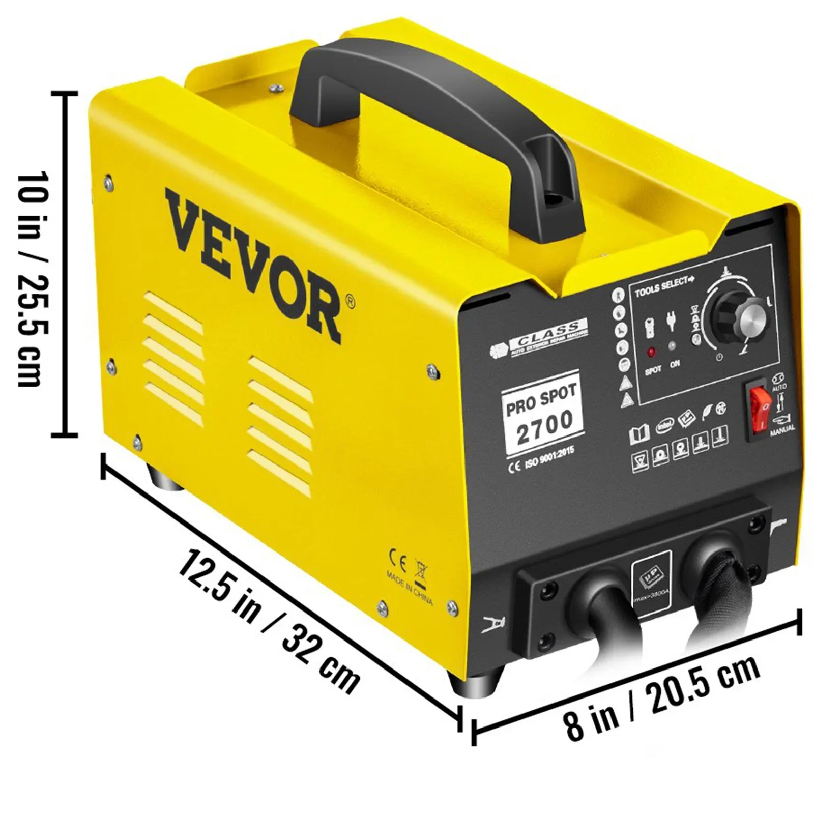 

Комплект для точечной сварки и удаления вмятин GYSpot 2700 с аппаратом для точечной сварки GYSpot 3500A и аксессуарами для сварки автомобильных панелей