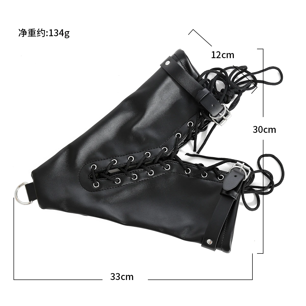 Adjustable PU Leather Arm Handcuffs Cuffs BDSM Bondage Armbinder strap Handcuffs Arms Behind Back Slave Sex Toys for Couples 18+