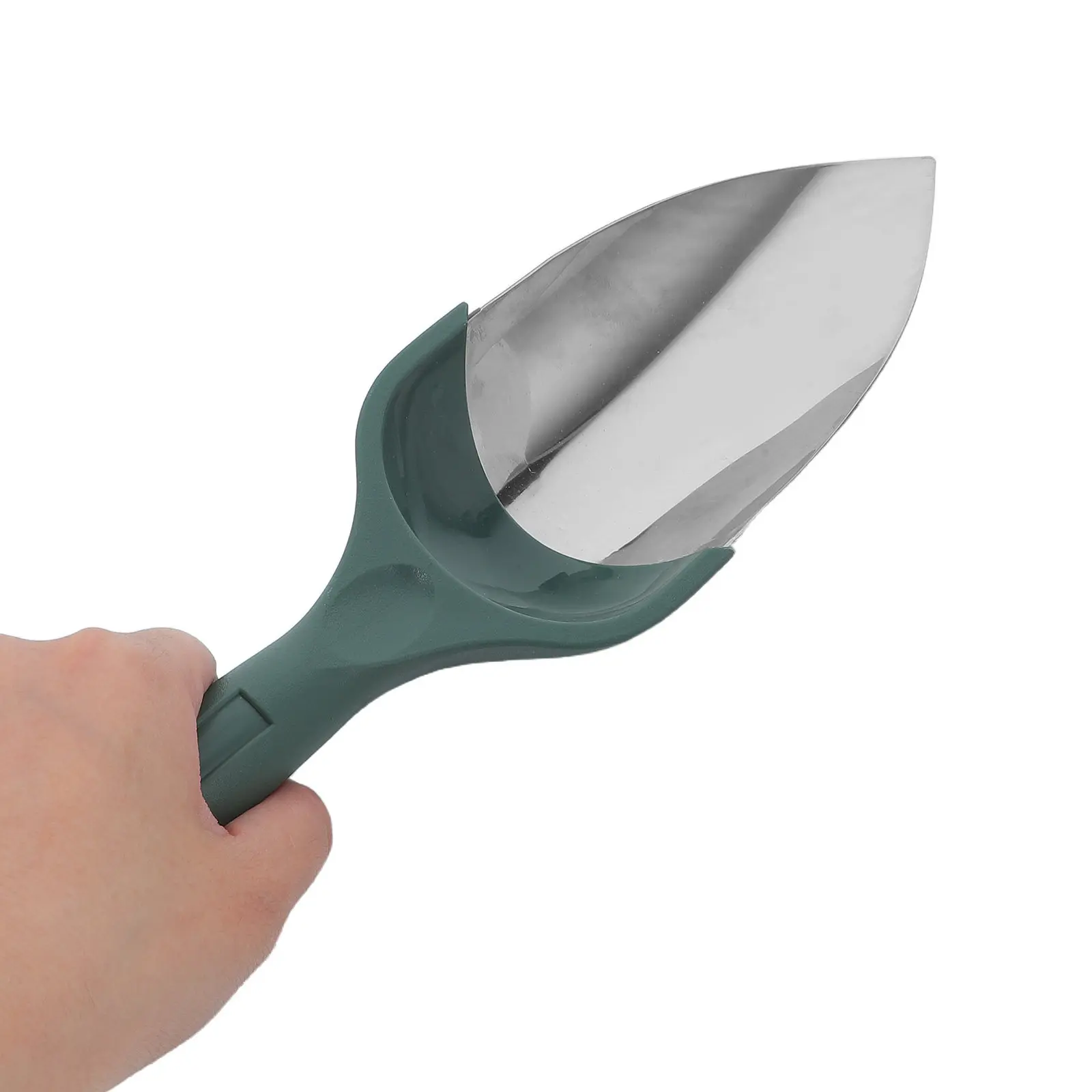 Small Stainless Steel Garden Hand Trowel for Digging Transplanting Lightweight Planting Shovel Handheld Gardening Tool