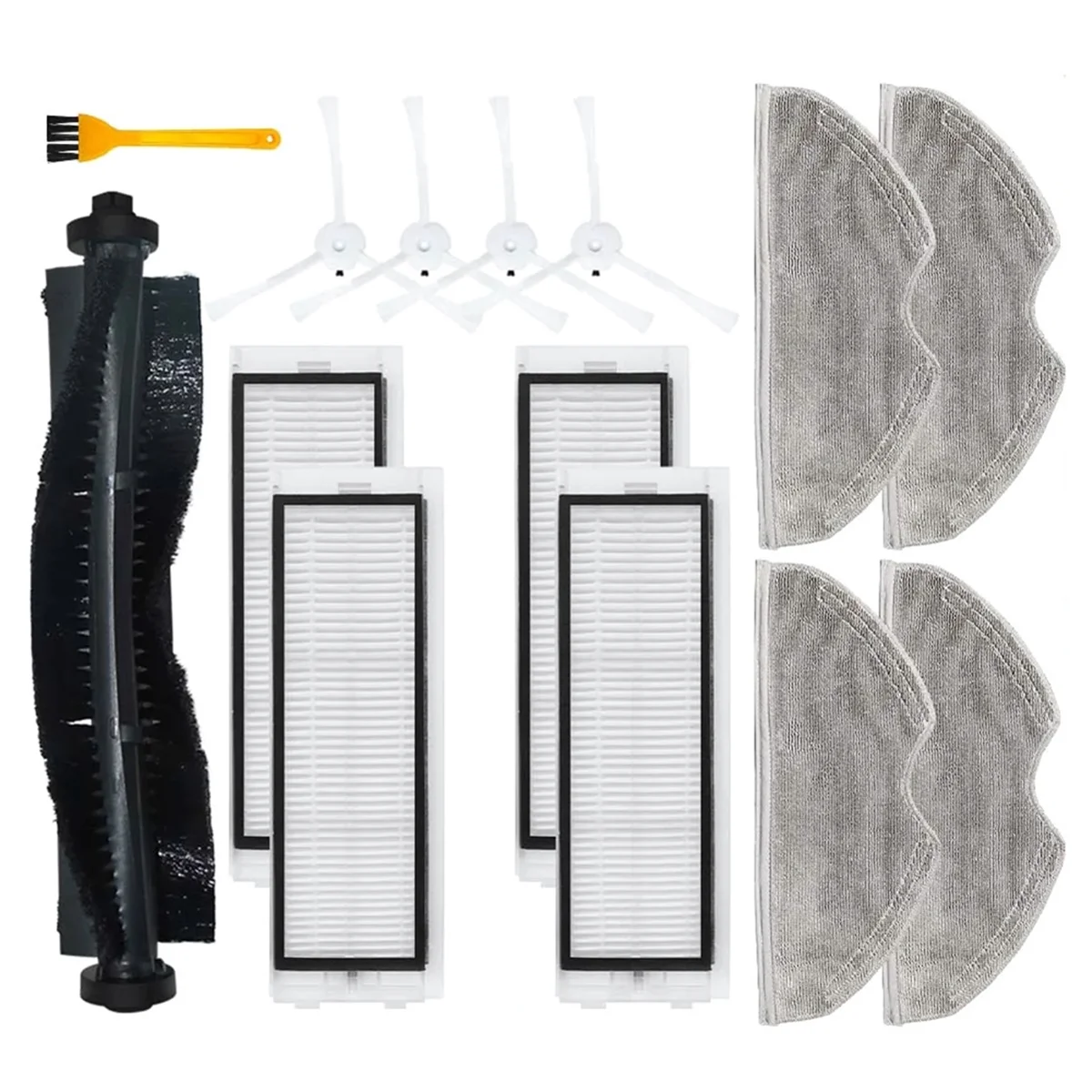 로봇 진공 청소기 예비 부품 롤러 사이드 브러시 헤파 필터 걸레 천, 360 S5, S7, S7 프로