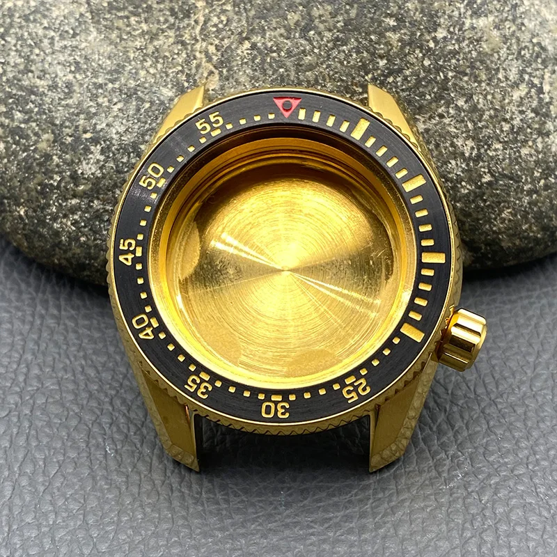 Gold SPB185 SPB187 Replace Case for 20mm Watch Strap Fits NH35 NH36 7S 4R Movement 20ATM Waterproof Men Watch Cases Custom