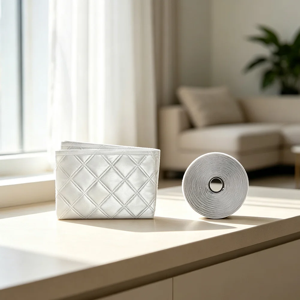 Polyester Window Sealing Accessory for AC Ducts to Aid Cooling Consistency and Reduce Uncontrolled Air Exchange