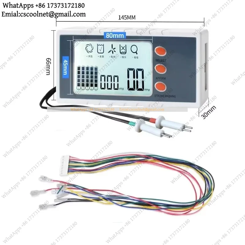 RO Water Purifier Computer Control Board 24V 8-Stage with TDS Display Reverse Osmosis System PCB Mainboard Accessories