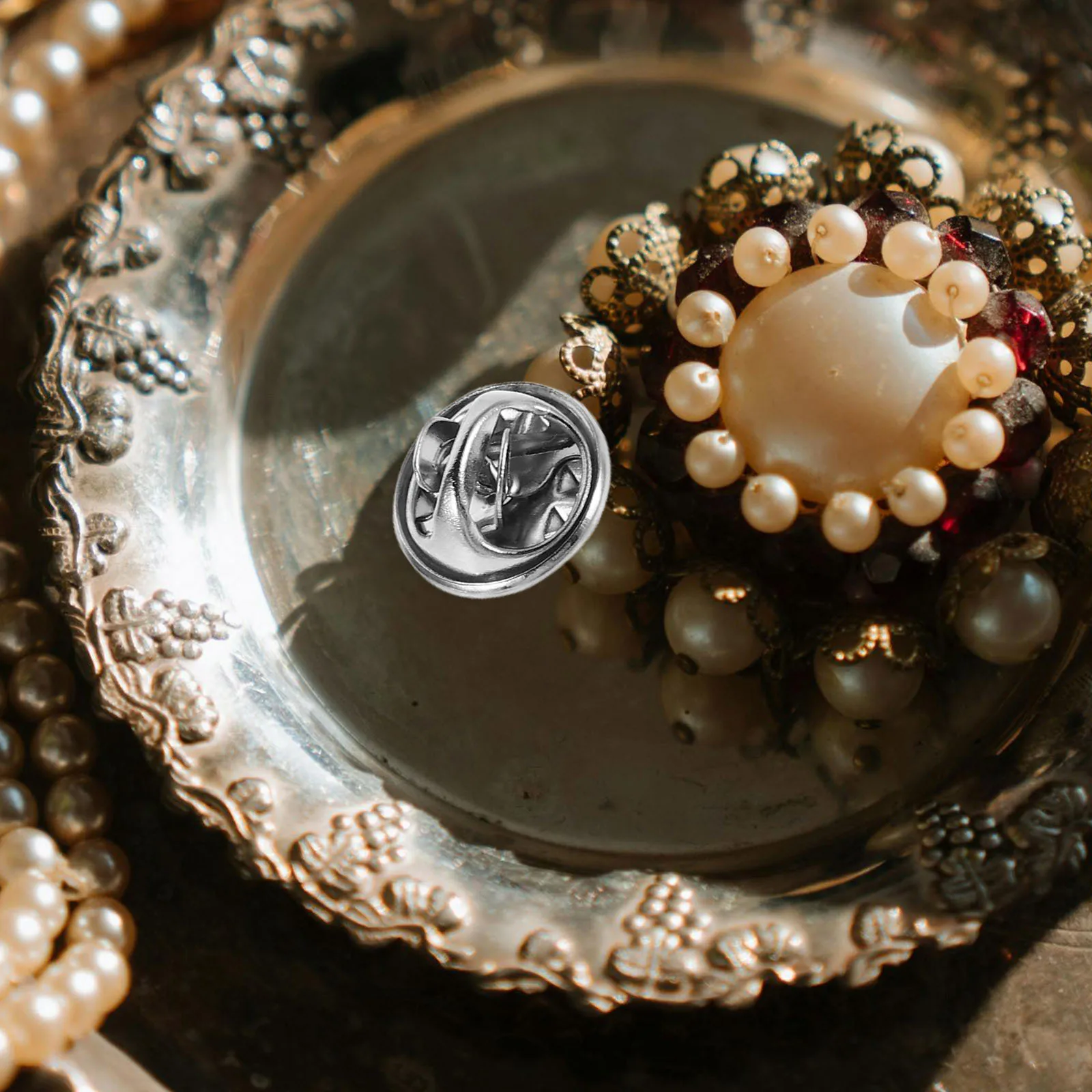 

30 Sets Butterfly Clutch Lapel Pin Backs Metal Locking Clasps for Brooches Tie Tacks Hat Pins Enamel Pins Badge Fastener Secure