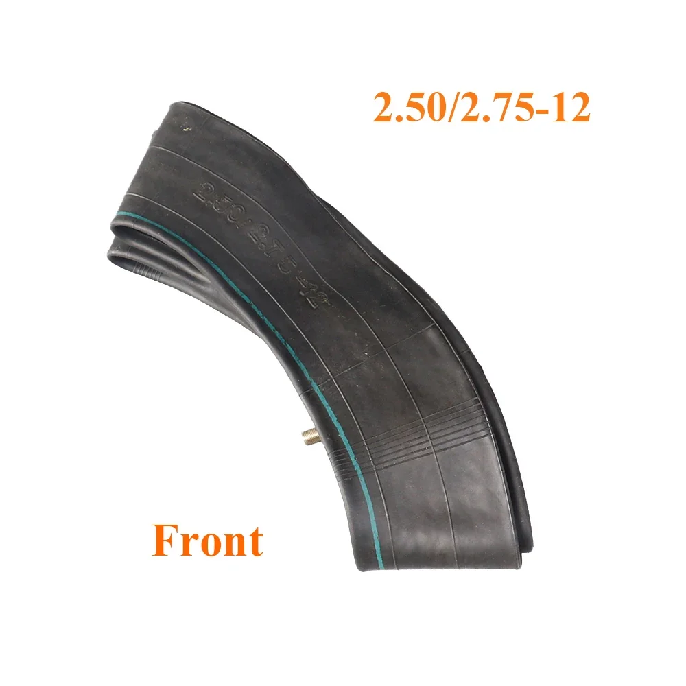 Rubber Inner Tube Front 2.50/2.75-12 Rear 2.75/2.50-10 Fit For Front 60/100-12 Rear 80/100-10 Tyres Tires Off-Road Motorcycle