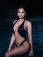 Body transparente y Sexy para mujer, lencería sin mangas de una pieza, corsé montado en el cuello, Top, tendencias de moda de verano, ropa