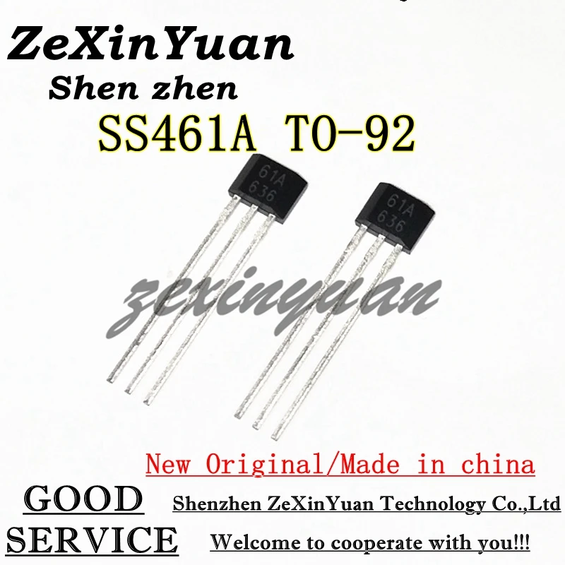 10 peças/20 peças/50 peças ss461a ss461 461a 461 61a sensor ss efeito hall travamento TO-92S