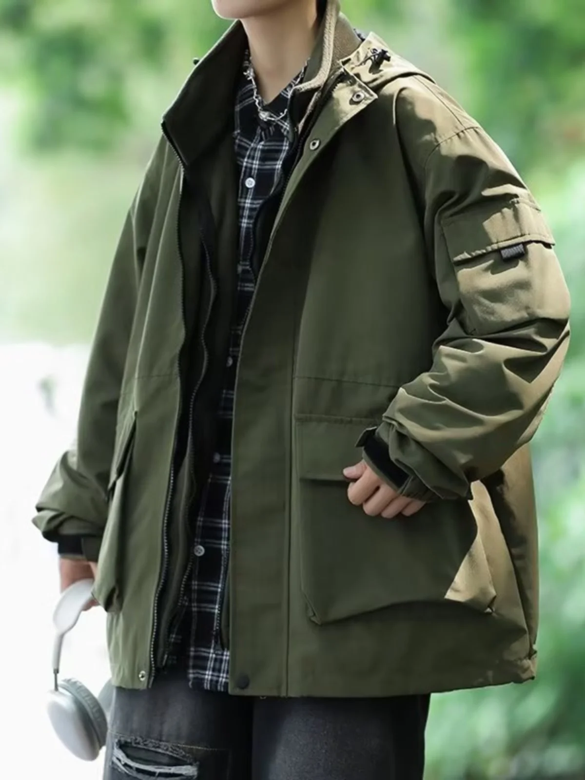 

Trench Coat Man British Style High Regular Holiday Cyberpunk Advanced Elevated Superior Upper Lofty Tall Eminent Notable Fashion