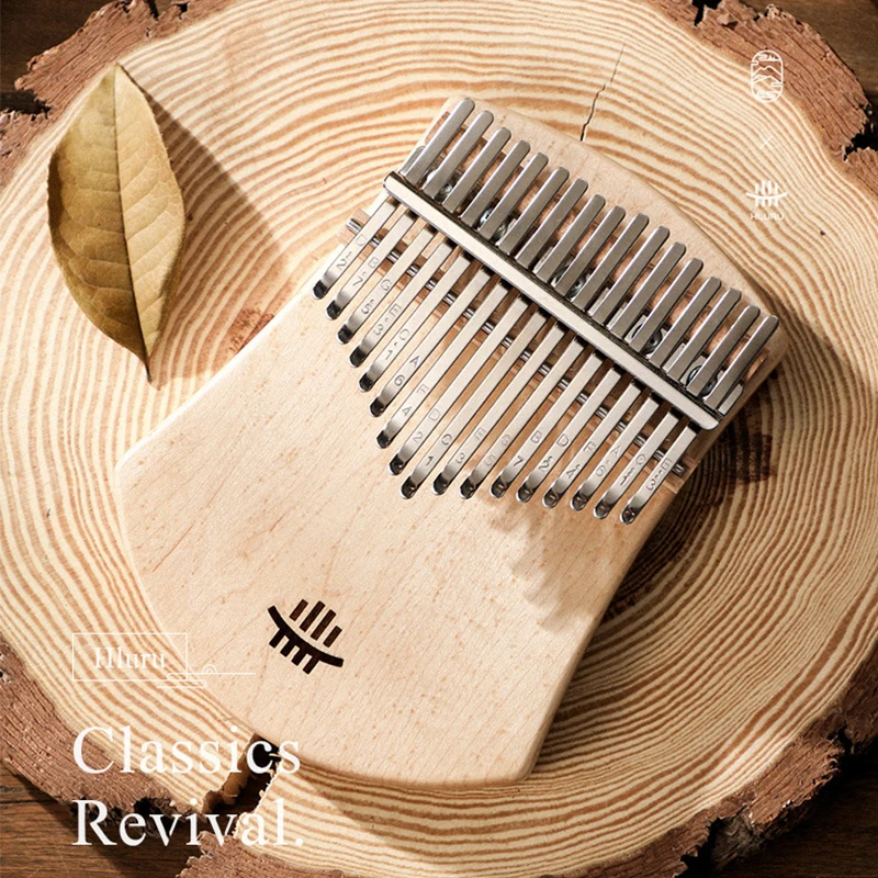 Hluru Kalimba 17 Key Thumb Piano High-quality Professional Kalimba 17 Key Finger Piano Beginners Portable Music Instrument