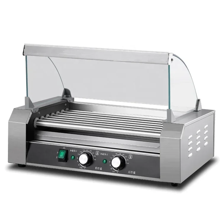 CE Approval Low Noise Hot Dog Roller Grill/Hotdog Griiling Machine