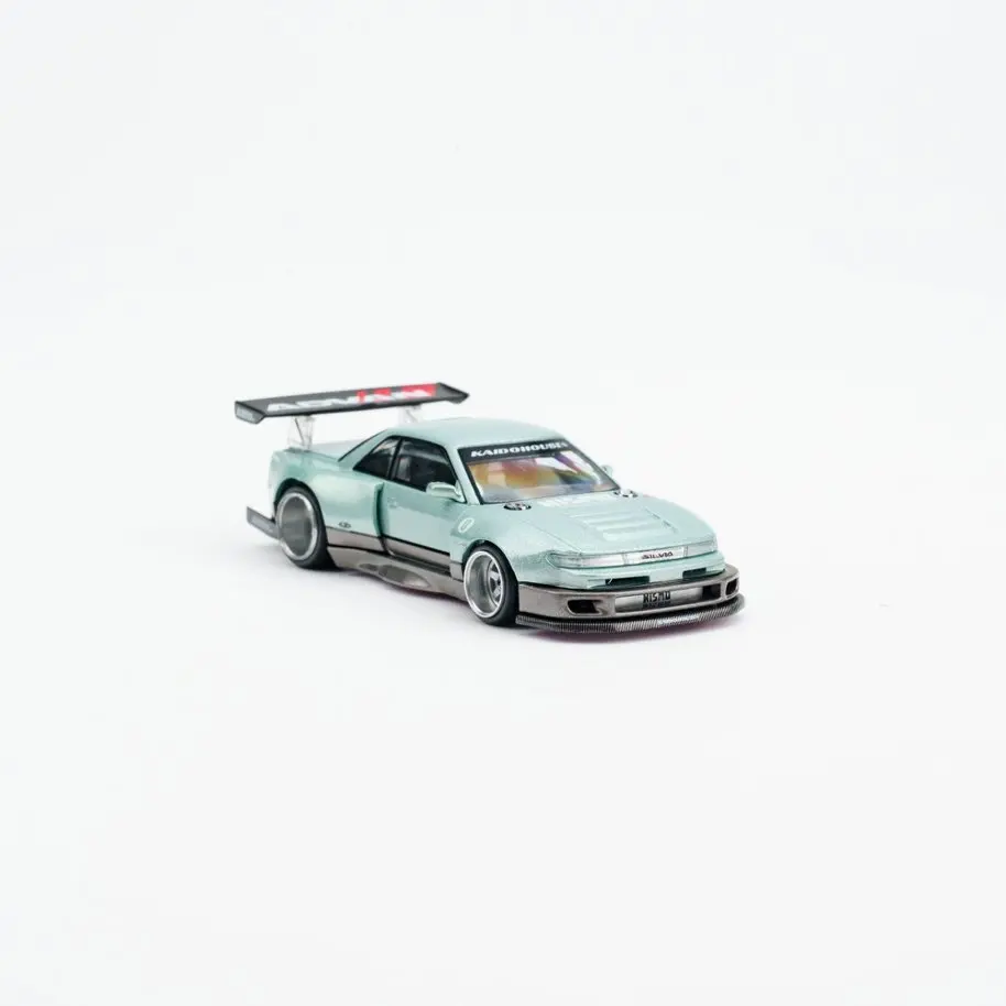 Kaido House + MINIGT 1:64 Silvia S13-R KAIDO WORKS V1 Carro Modelo Diecast