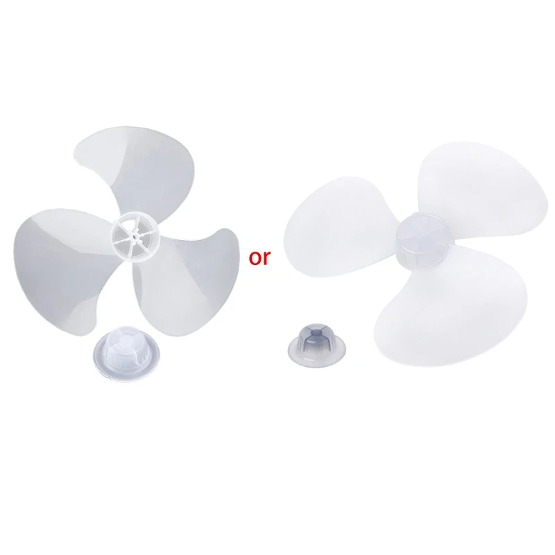 Big Wind 11/12/16inch Plastic Fan Blade 3 Leaves Stand/Table Fanner Accessories