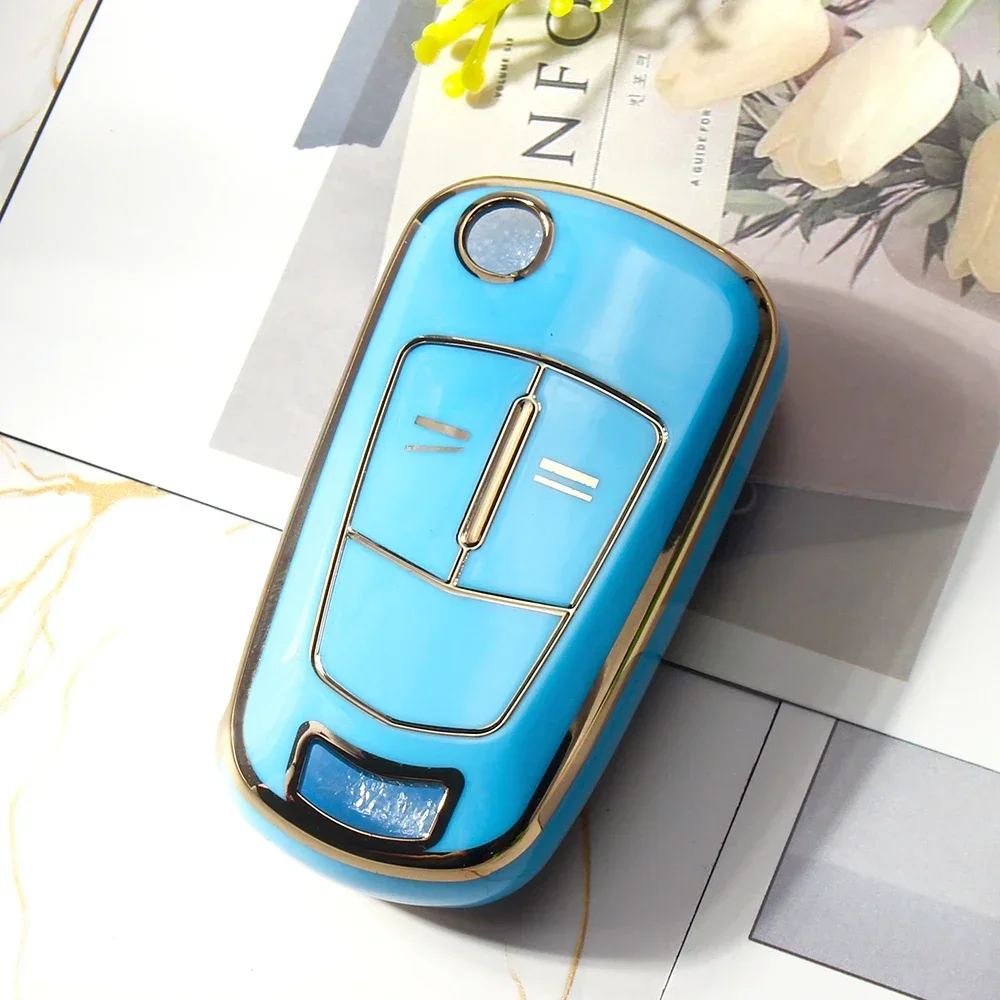 KEYYOU Fob TPU Remote Car Key Case Cover Shell For Opel Vauxhall Astra J Corsa D Insignia Vectra C Zafira Signum