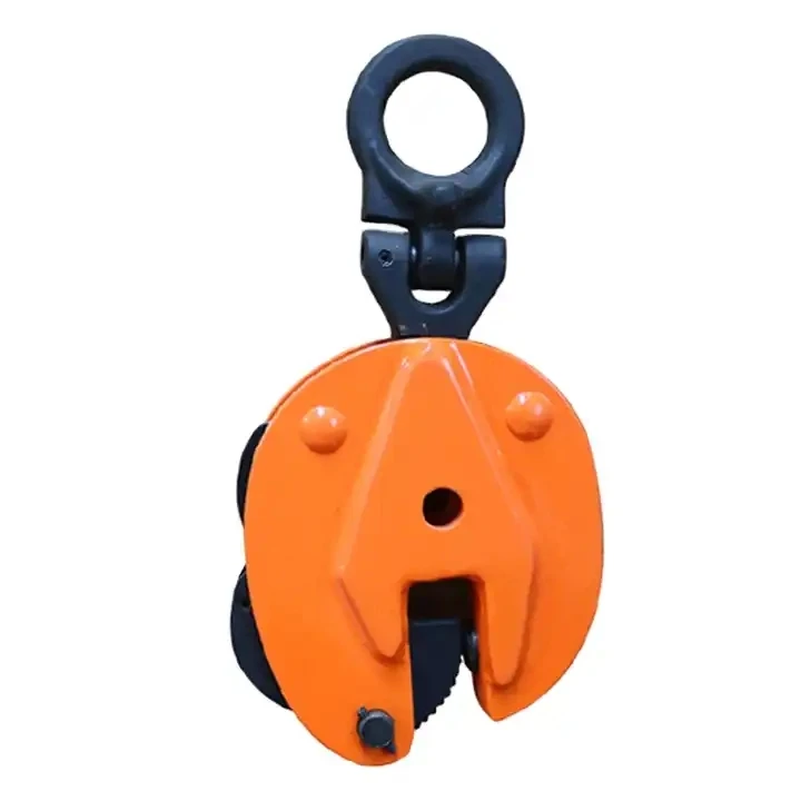 

CDH Type 8 Ton Steel Vertical Lifting Clamp Forged Metal Safety Factor 4 Times Metal Clip Vertical Plate Clamp