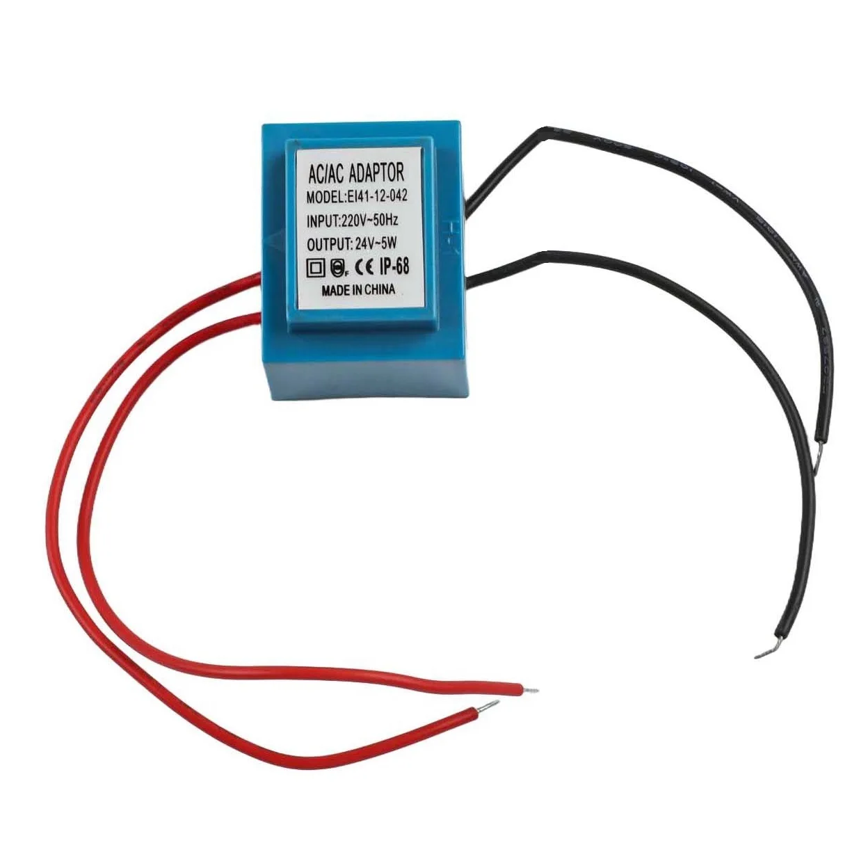 12V 24V AC LED Transformer 5W Power Supply with IP68 Waterproof and Dustproof Features for Outdoor LED Lighting