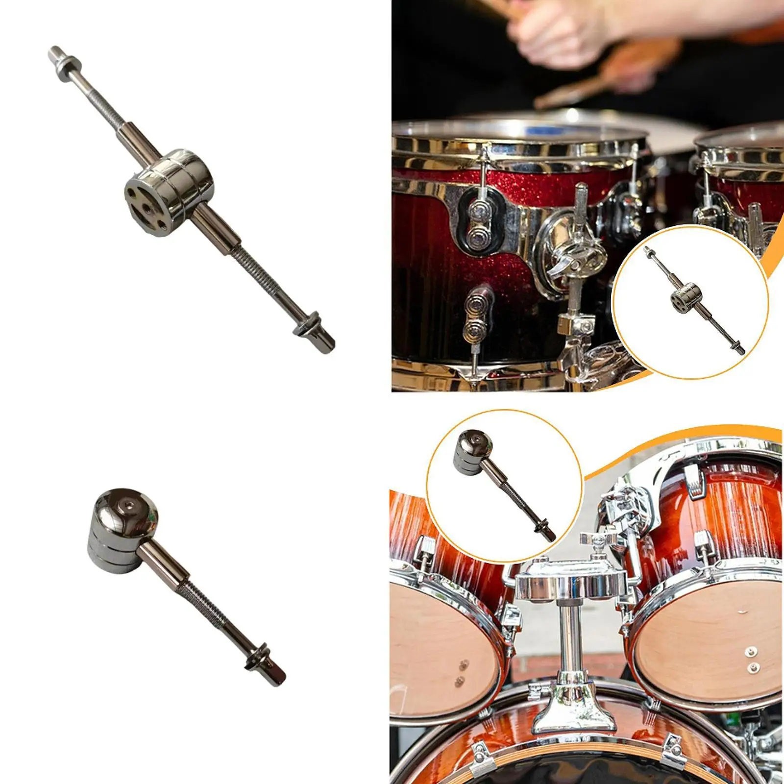 Snare Drum Lug Metal Lug Exchange Fitting Drummer Hardware Musical Instrument Component Attachment Lightweight Drum Accessory