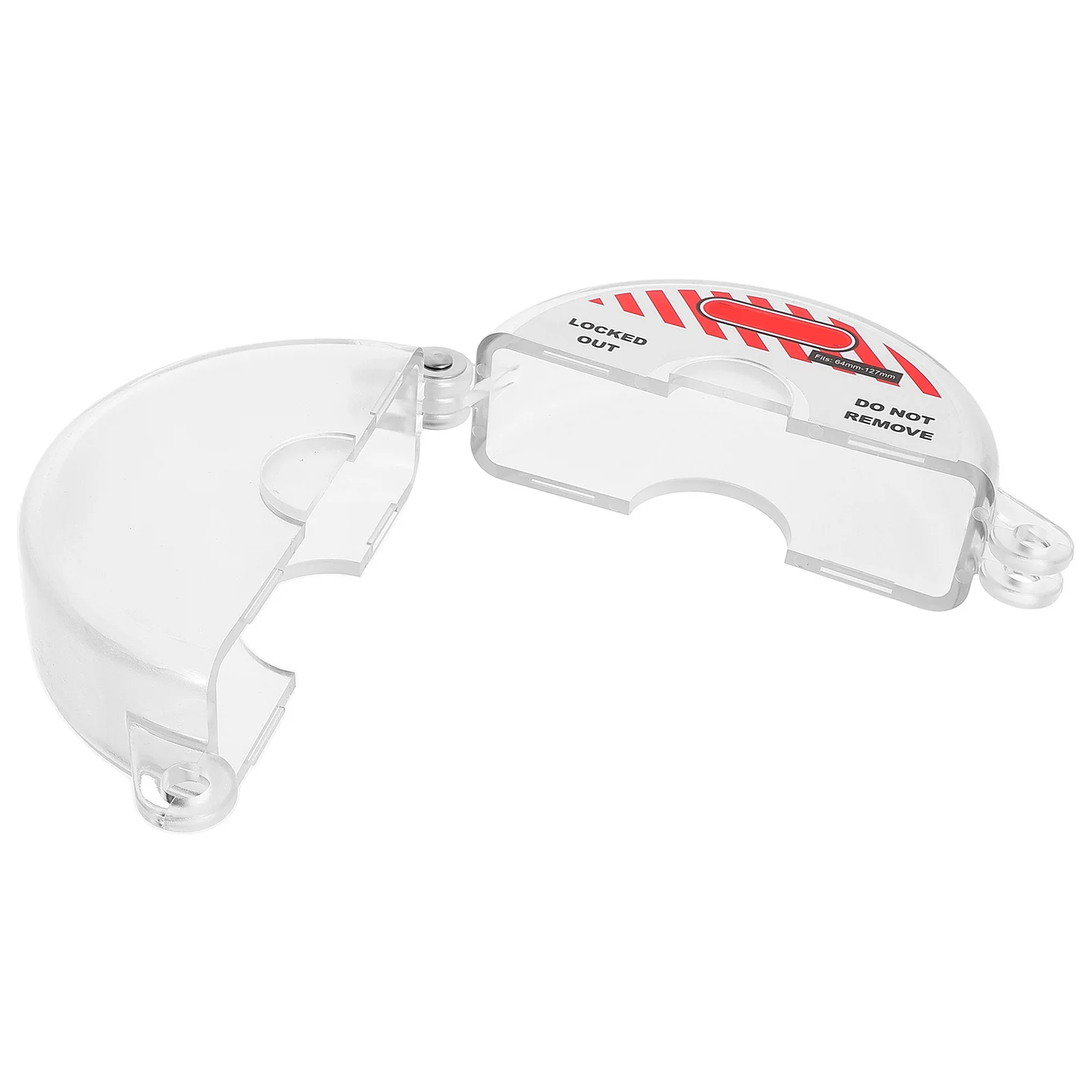 

Lock For Gate Valves Industrial Equipment Maintenance Transparent Durable Valve Lockout Device Waterproof Corrosion