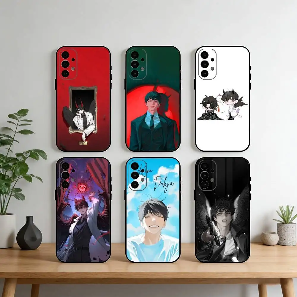 ORV K-Kim Dokja   Phone Case For Samsung S25,S24,S21,S22,S23,S30,Ultra,S20,Plus,Fe,Note,10,9,5G Black Cover