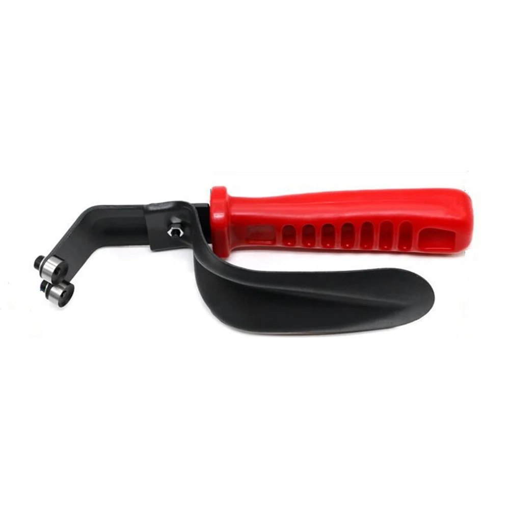 Double Sided Sheet Metal Deburring Tool DB1000 with Circular Cutting Blades and Safety Handle for Precise Trimming