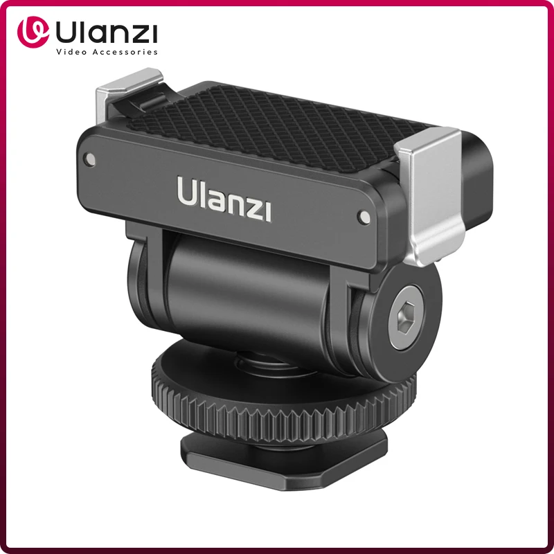 Ulanzi CA22 Cold Shoe Mount Adapter for DJI OSMO ACTION 4 3 Magnetic Quick Release Mounting Ballhead for DJI Action 4/3 Camera