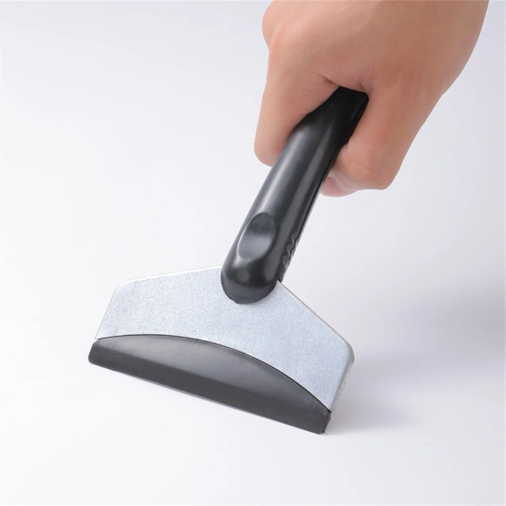 Efficient Ice Scraper Durable for Winter Driving Stainless Steel Snow Shovel Car Window Frost Remover Tool Essentials