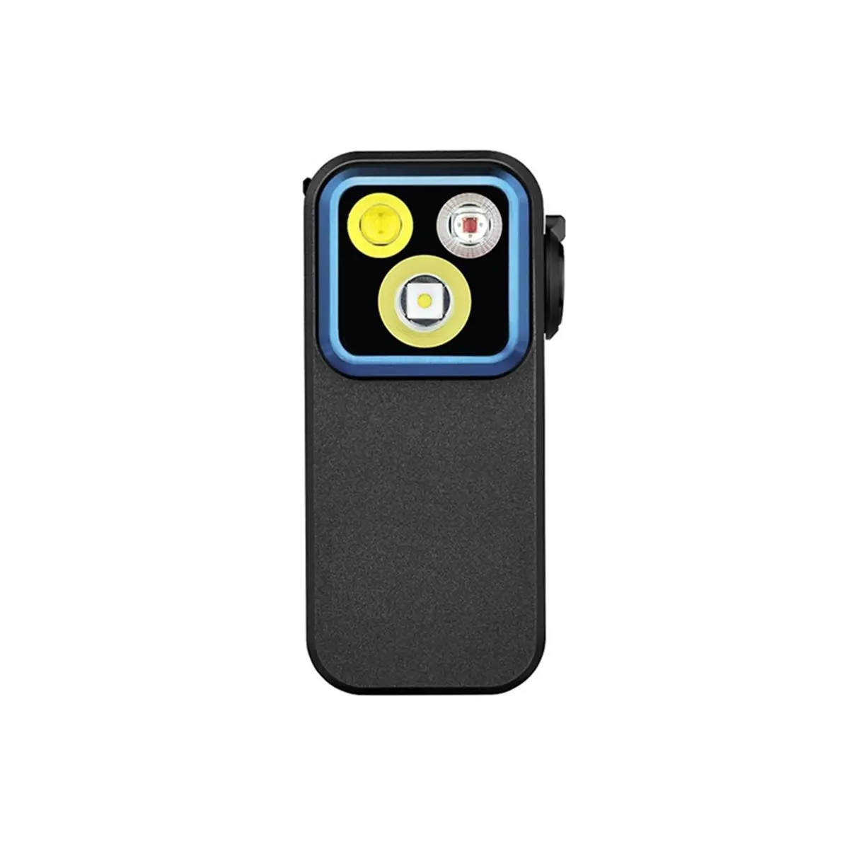 AA19 Three Light Source Magnetic Clip Lamp Outdoor Headlight Portable Mini Flashlight Cool Gifts
