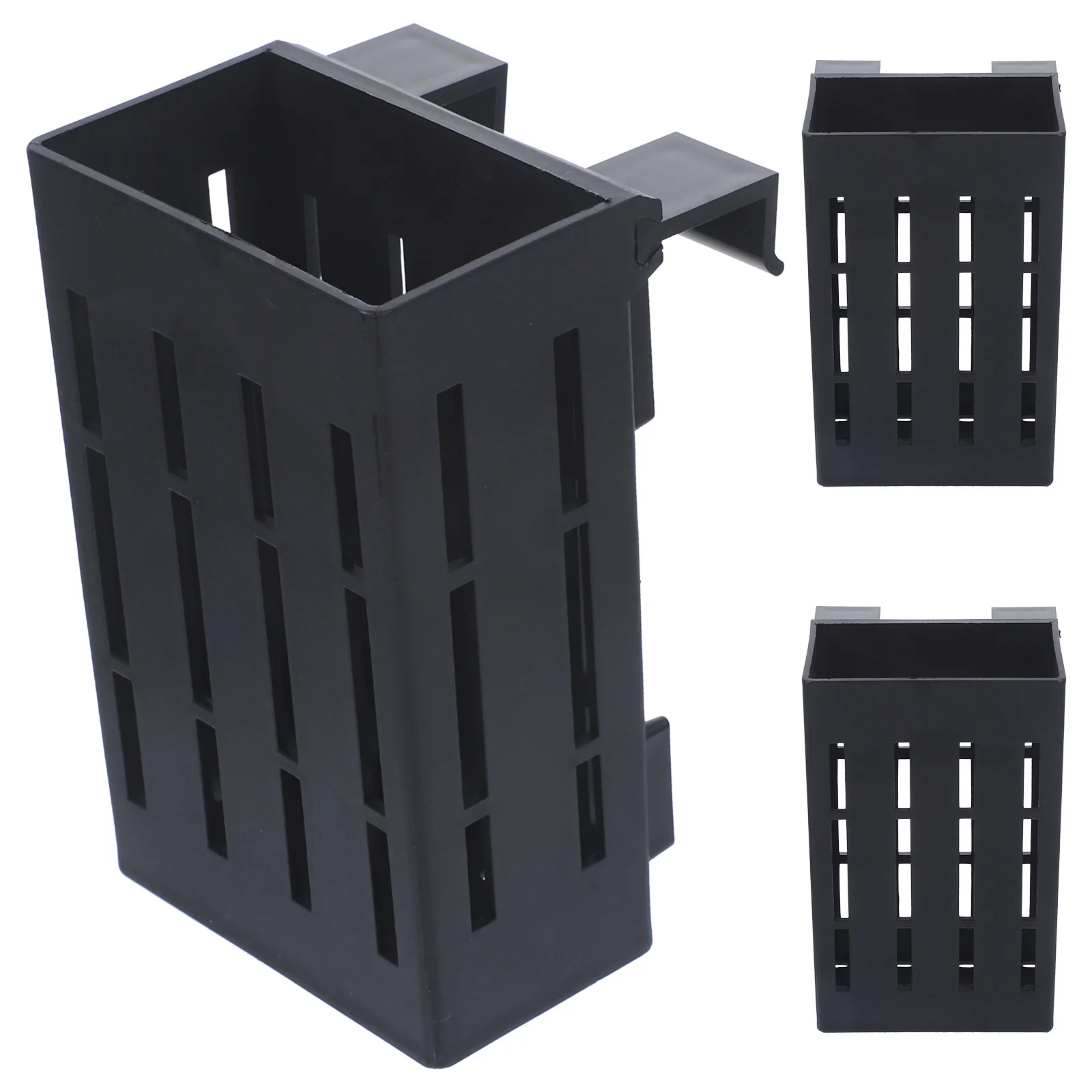 

3pcs Watergrass Plastic Aquarium Plastic Aquatic Plant Pot Plant Pot For Healthy Growth Hanging Planter Fish Tank Supplies Decor