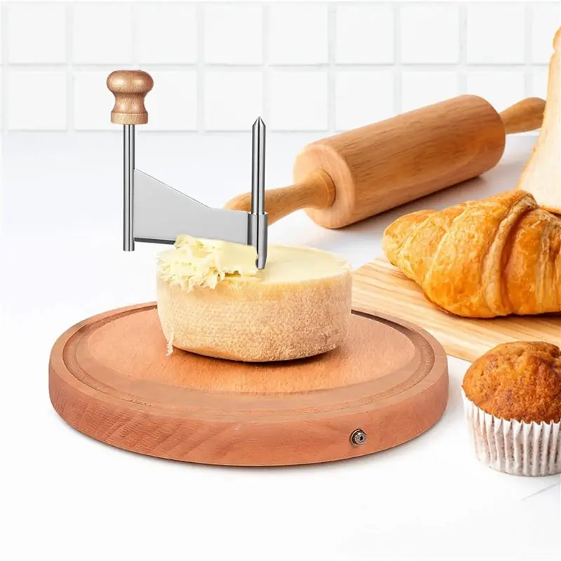 6X Cheese Curler Wheel, Stainless Steel Handheld Cheese Cutter Shaver To Create Rose-Shaped Cuts, For Home