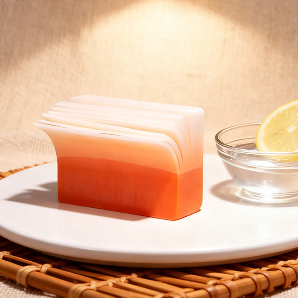 صابون تبييض حمض الكوجيك + الجلوتاثيون، ينظف بعمق، يرطب ويضيء البشرة، صابون مصنوع يدويًا #4