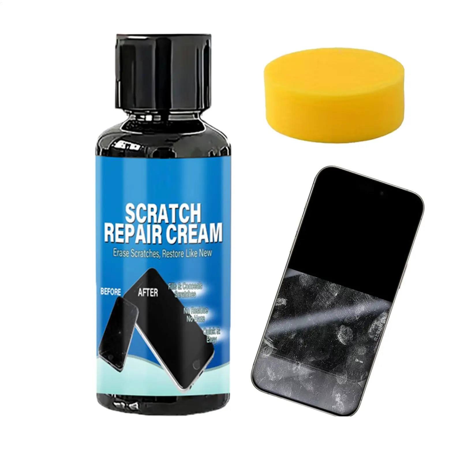Phone Screen Scratch Repair Kit Universal Scratch Remover for  improve surface smoothness Smartphone Lens Resin Polishing