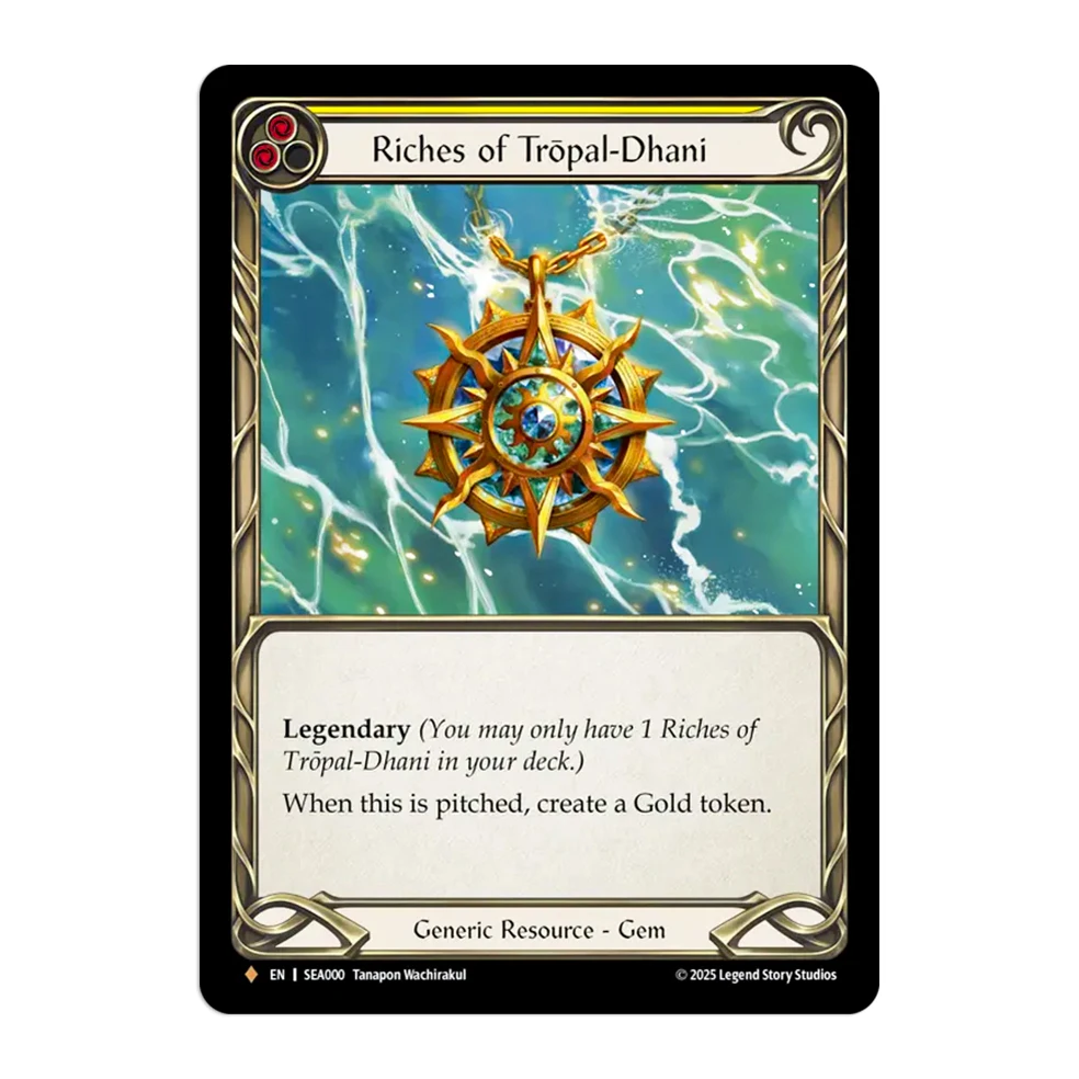 FAB Proxy Rainbow Foil Card Dead Threads Gold-Baited Hook Give No Quarter Latest Sets of the Flesh and Blood High Seas TCG Cards