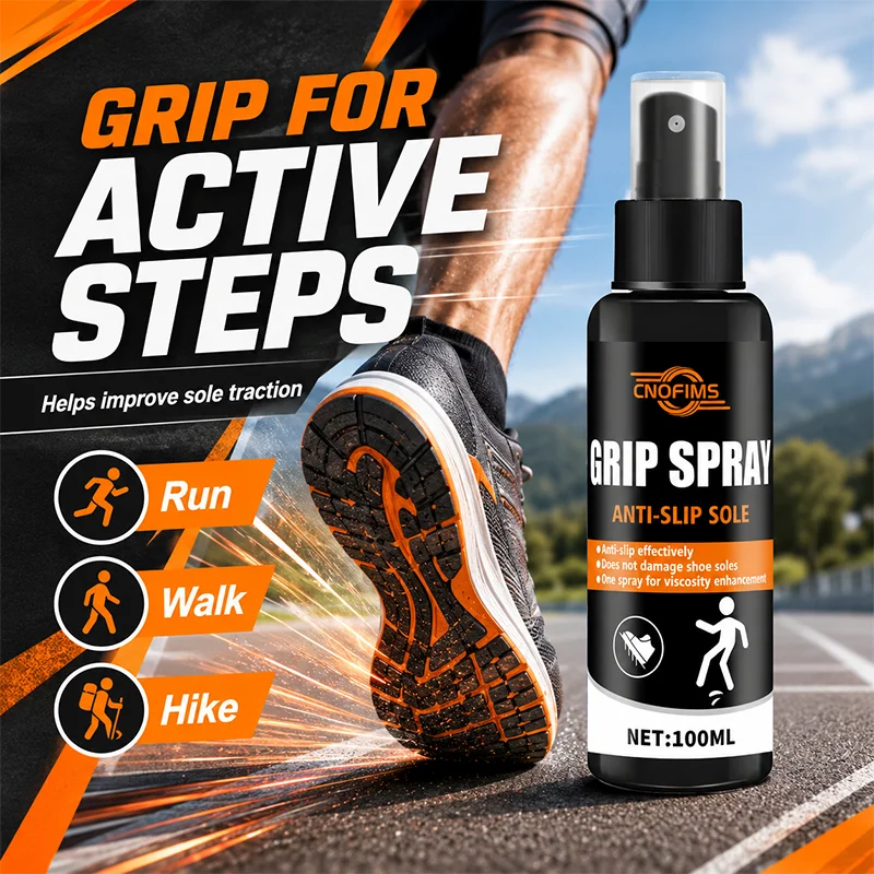 New Sports gloves anti slip spray, no residue and no damage formula, suitable for all types of sports gloves, immediately enhanc