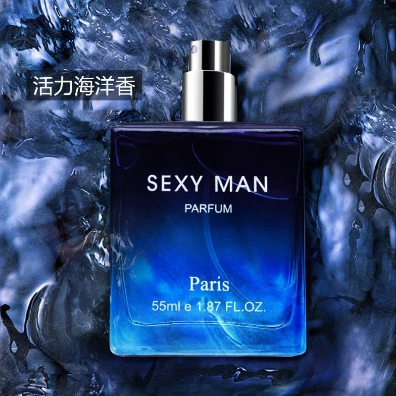 

55ML Sexy Man Perfume Long-lasting Woody Fragrance Original Brand Cologne Body Spray Enhance Charm Unique Aromatic Scent for Men