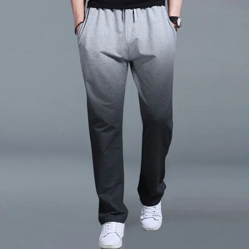 

Men's Sports Trousers Loose Casual Pants Men's Thin Outdoor Running Straight Sleeves