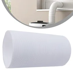 150CM/200CM Flexible Air Conditioner Exhaust Pipe Vent Hose Duct Outlet For Mobile Portable Air Conditioner Connector