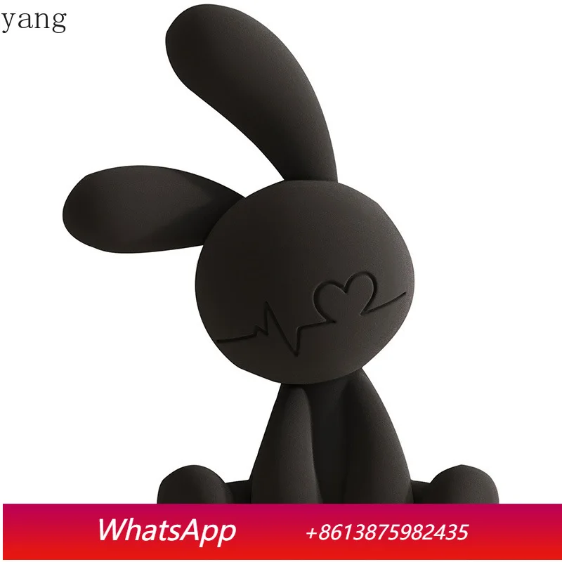 CX cute simple fashion sitting rabbit living room study entrance office children's room decoration niche design sense