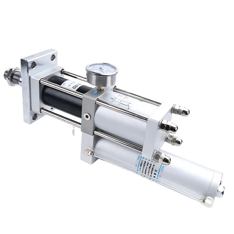 

High quality and low price MPT series pneumatic hydraulic booster cylinder 10T Booster cylinder