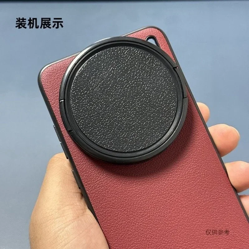 For Canon EOS R6 Mark II 1V 77D 800D 200D2 M200 Rebel T4i 400D Camera Lens Cap Protective Cover Center Pinch Snap-on 49mm 52 55