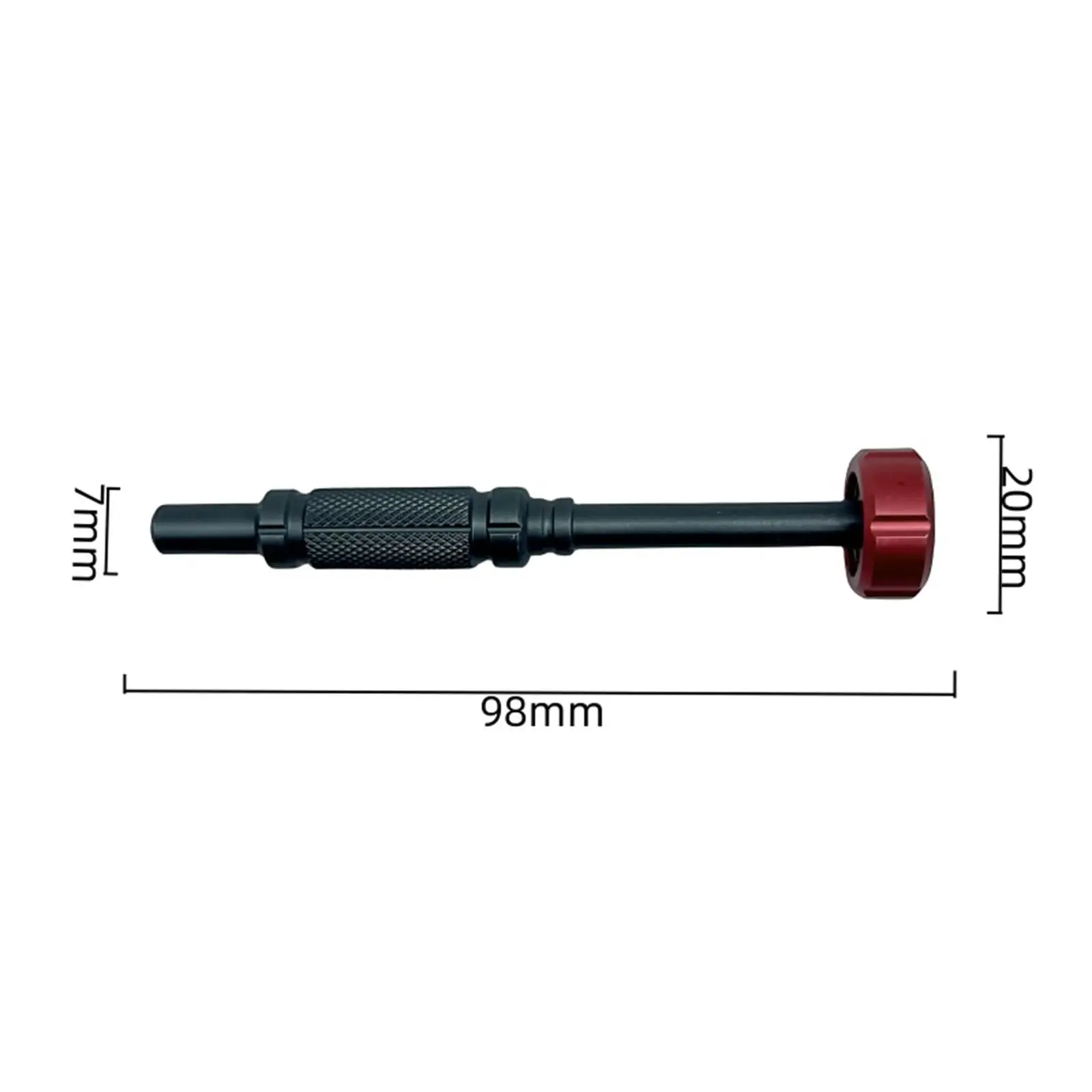 Screwdriver Bit Handle Electronics Repair Aluminium Alloy for 4mm Screwdriver Bits Bit Holder Hex Screwdriver Shaft Handle