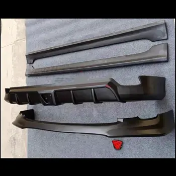 適用於豐田卡羅拉 07-10 11-13 款的前後唇側裙改裝新款未噴漆汽車擾流板車身套件汽車配件 10 最佳銷售 豐田卡羅拉車身套件 - №6