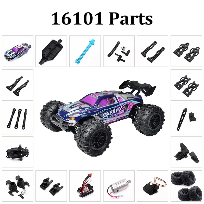 

16101 16102 03 RC Automotive Parts Tire Shock Absorber Swing Arm Link Rod Drive Shaft Steering Gear Connector Steering Cup Motor