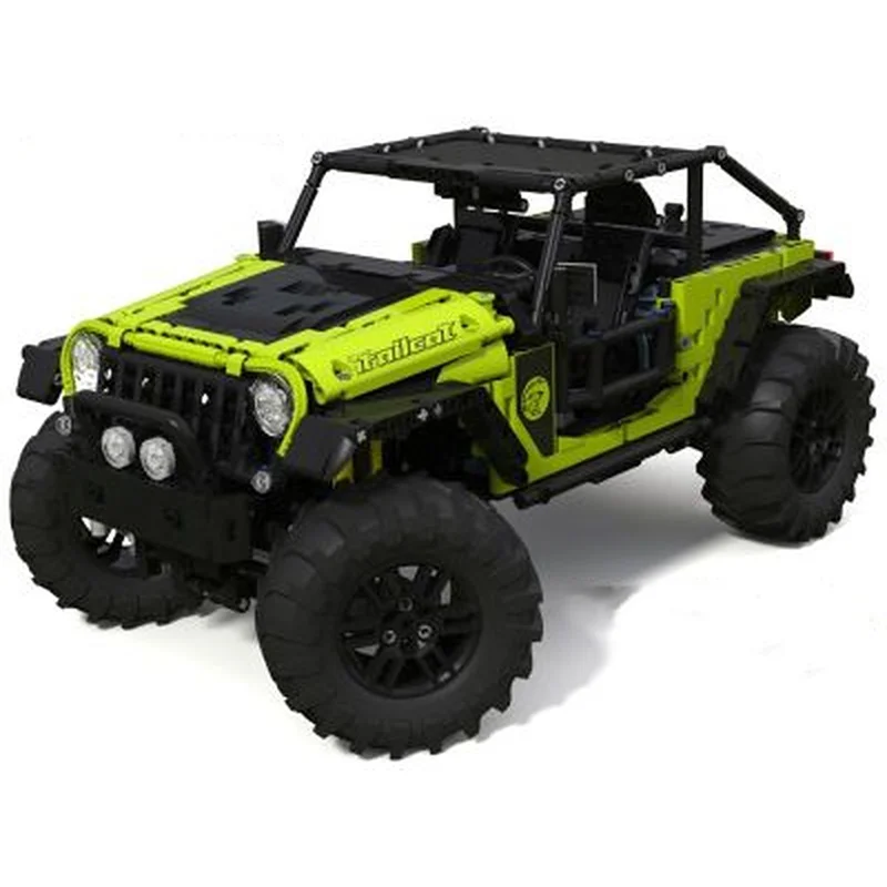 

Строительные блоки, модель автомобиля с дистанционным управлением, 4x4, внедорожный грузовик, игрушка, 2243 шт., MOC, идеальный набор для мальчиков и детей