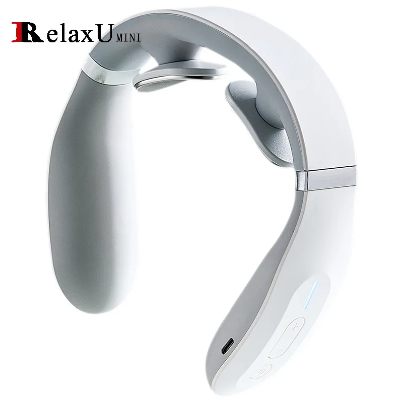 Colorful Neck Massage Instrument with Heat Function, Shoulder Massager for Neck Pain Relief