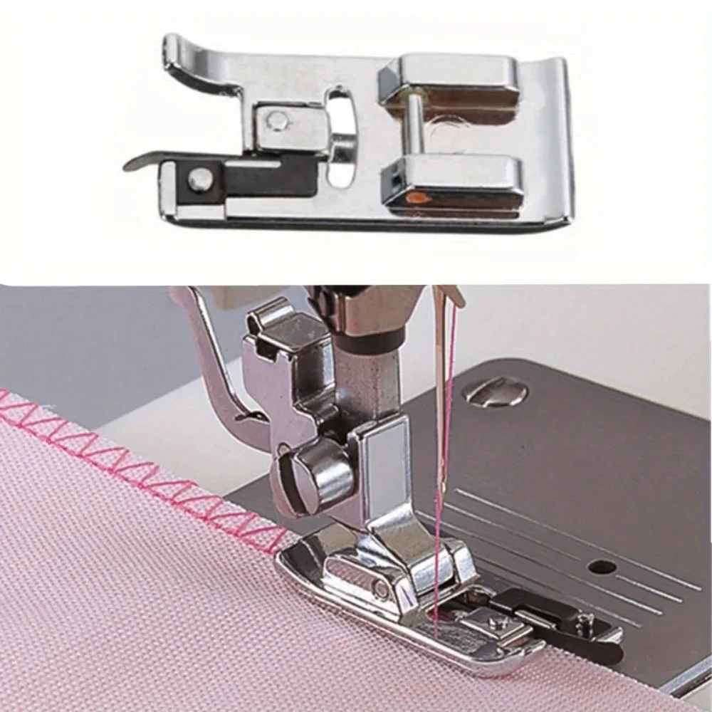 2Pcs Thick Fabrics Overlock Presser Foot Fit for Juki Singer Brother Domestic Multi-Function Sewing Machine Parts 5BB5950 view 4
