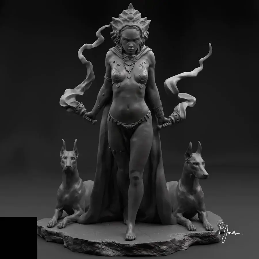 1/24 Resin Model Figure GK, Unassembled and unpainted kit