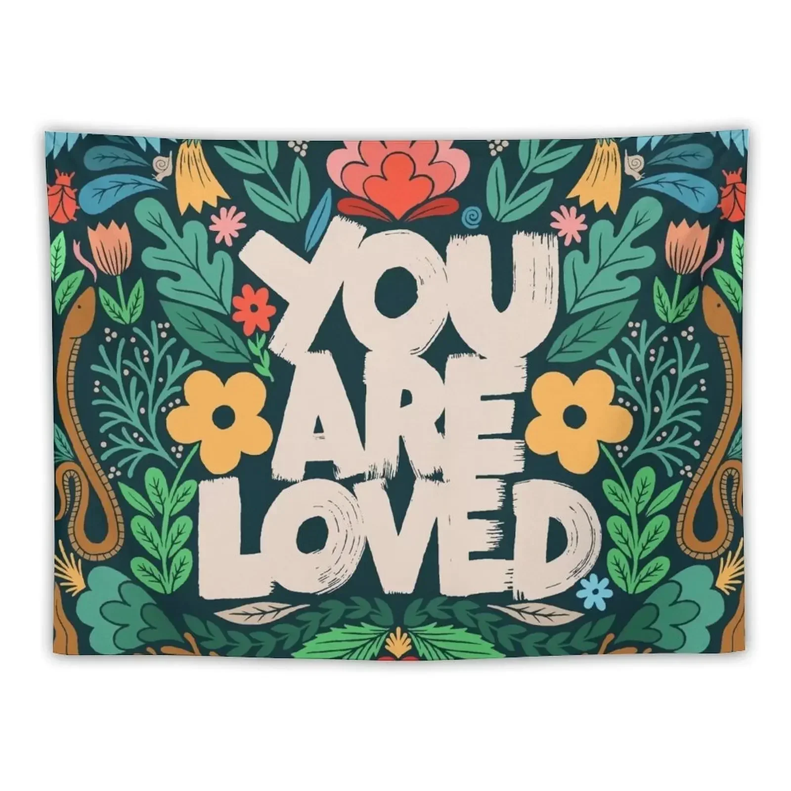 

you are loved - garden Tapestry Room Decor For Girls Bedroom Decoration Room Decorating Aesthetic Tapestry