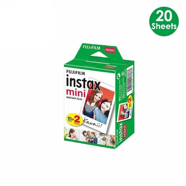 Fujifilm Instax Mini Film Wit 10 20 40 60 80 100 Vellen Voor FUJI Instant Fotocamera Mini 12/11 Mini 9 8 7 70 90 Filmcamera