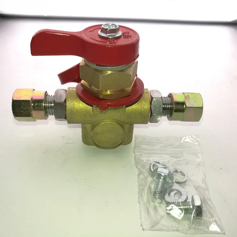 Brass natural gas CNG cylinder fill valve QF-T3H1